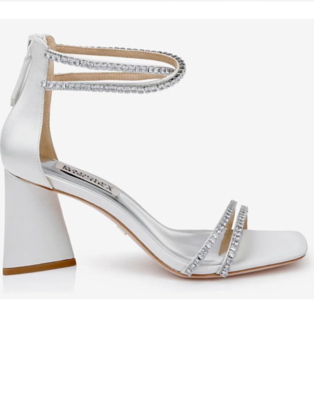 Badgely Mischka Stunning Rhinestone Heels - Size 8.5 (retails at $270)